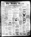 Burnley Gazette Wednesday 04 March 1891 Page 1