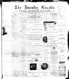 Burnley Gazette Wednesday 09 January 1895 Page 1