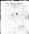 Burnley Gazette Saturday 25 May 1895 Page 1