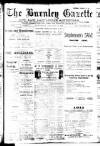 Burnley Gazette Wednesday 25 January 1911 Page 1
