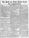 Shields Daily Gazette Wednesday 07 November 1855 Page 1