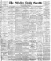 Shields Daily Gazette Thursday 06 November 1884 Page 1