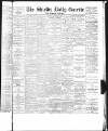 Shields Daily Gazette Friday 07 November 1884 Page 1
