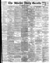 Shields Daily Gazette Monday 06 June 1887 Page 1