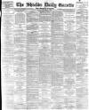 Shields Daily Gazette Monday 03 November 1890 Page 1