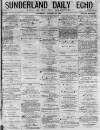 Sunderland Daily Echo and Shipping Gazette Thursday 22 January 1874 Page 1