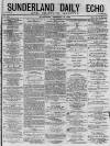 Sunderland Daily Echo and Shipping Gazette Wednesday 11 February 1874 Page 1