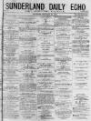 Sunderland Daily Echo and Shipping Gazette Thursday 19 February 1874 Page 1