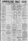 Sunderland Daily Echo and Shipping Gazette Monday 06 July 1874 Page 1