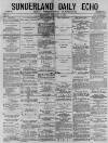 Sunderland Daily Echo and Shipping Gazette Wednesday 03 February 1875 Page 1