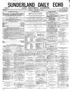 Sunderland Daily Echo and Shipping Gazette Monday 03 January 1876 Page 1