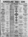 Sunderland Daily Echo and Shipping Gazette Saturday 13 January 1877 Page 1