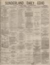 Sunderland Daily Echo and Shipping Gazette Friday 01 March 1878 Page 1