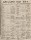 Sunderland Daily Echo and Shipping Gazette Monday 27 May 1878 Page 1