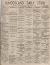 Sunderland Daily Echo and Shipping Gazette Monday 01 July 1878 Page 1