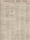 Sunderland Daily Echo and Shipping Gazette Friday 08 November 1878 Page 1