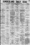 Sunderland Daily Echo and Shipping Gazette Monday 09 February 1880 Page 1