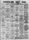 Sunderland Daily Echo and Shipping Gazette Saturday 21 February 1880 Page 1