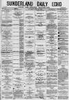 Sunderland Daily Echo and Shipping Gazette Thursday 29 July 1880 Page 1