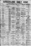Sunderland Daily Echo and Shipping Gazette Friday 06 August 1880 Page 1