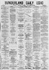 Sunderland Daily Echo and Shipping Gazette Tuesday 12 October 1880 Page 1