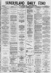 Sunderland Daily Echo and Shipping Gazette Wednesday 13 October 1880 Page 1