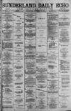 Sunderland Daily Echo and Shipping Gazette Wednesday 13 December 1882 Page 1