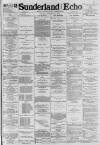 Sunderland Daily Echo and Shipping Gazette Friday 10 October 1884 Page 1