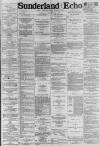 Sunderland Daily Echo and Shipping Gazette Monday 20 October 1884 Page 1
