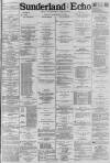 Sunderland Daily Echo and Shipping Gazette Friday 07 November 1884 Page 1