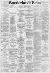 Sunderland Daily Echo and Shipping Gazette Saturday 28 February 1885 Page 1