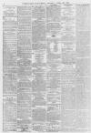 Sunderland Daily Echo and Shipping Gazette Monday 20 April 1885 Page 2