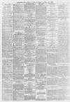 Sunderland Daily Echo and Shipping Gazette Tuesday 28 April 1885 Page 2