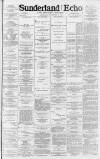 Sunderland Daily Echo and Shipping Gazette Saturday 07 November 1885 Page 1