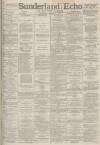 Sunderland Daily Echo and Shipping Gazette Saturday 26 March 1887 Page 1
