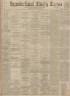 Sunderland Daily Echo and Shipping Gazette Saturday 03 November 1894 Page 1