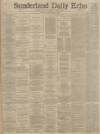 Sunderland Daily Echo and Shipping Gazette Saturday 17 November 1894 Page 1