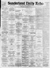 Sunderland Daily Echo and Shipping Gazette Wednesday 12 January 1898 Page 1