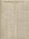 Sunderland Daily Echo and Shipping Gazette Thursday 22 February 1900 Page 1