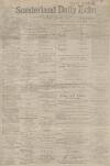Sunderland Daily Echo and Shipping Gazette Wednesday 02 January 1901 Page 1
