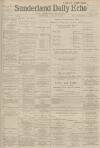 Sunderland Daily Echo and Shipping Gazette Wednesday 09 January 1901 Page 1