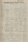 Sunderland Daily Echo and Shipping Gazette Friday 22 February 1901 Page 1