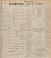 Sunderland Daily Echo and Shipping Gazette Friday 13 December 1901 Page 1