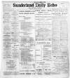 Sunderland Daily Echo and Shipping Gazette Friday 04 January 1907 Page 1