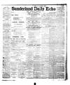 Sunderland Daily Echo and Shipping Gazette Tuesday 10 November 1908 Page 1