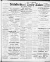 Sunderland Daily Echo and Shipping Gazette Tuesday 04 January 1910 Page 1