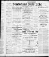 Sunderland Daily Echo and Shipping Gazette Monday 10 January 1910 Page 1