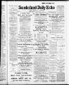 Sunderland Daily Echo and Shipping Gazette Thursday 13 January 1910 Page 1