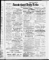 Sunderland Daily Echo and Shipping Gazette Friday 14 January 1910 Page 1