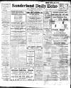 Sunderland Daily Echo and Shipping Gazette Tuesday 18 July 1911 Page 1
